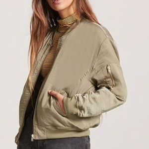 Satin bomber